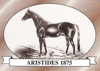 1991 Horse Star Kentucky Derby #1 Aristides Front